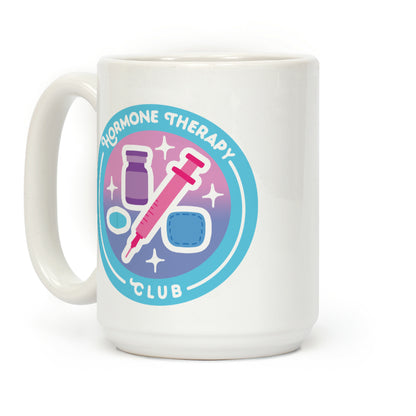 Hormone Therapy Club Patch Coffee Mug