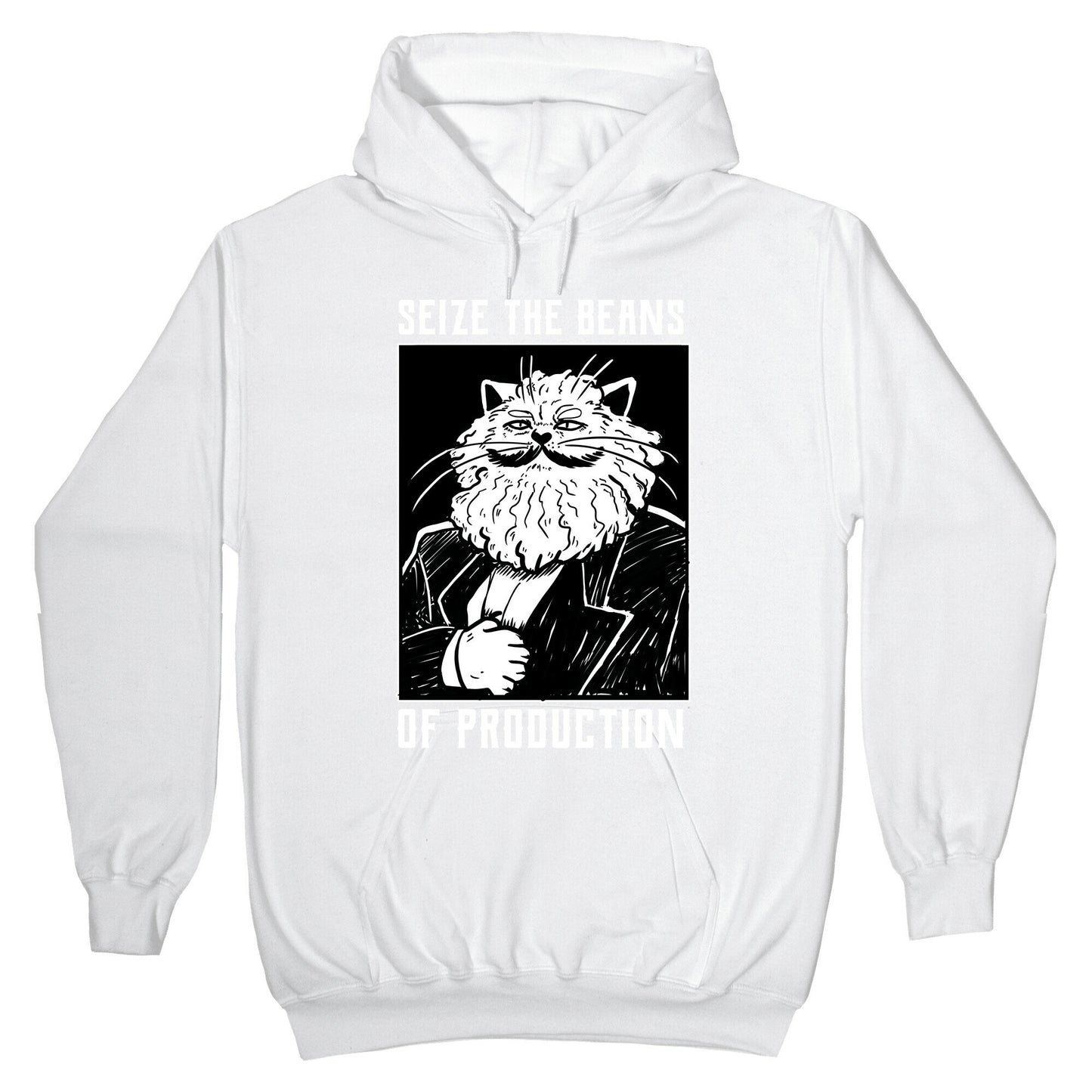 Seize the Beans of Production Hoodie