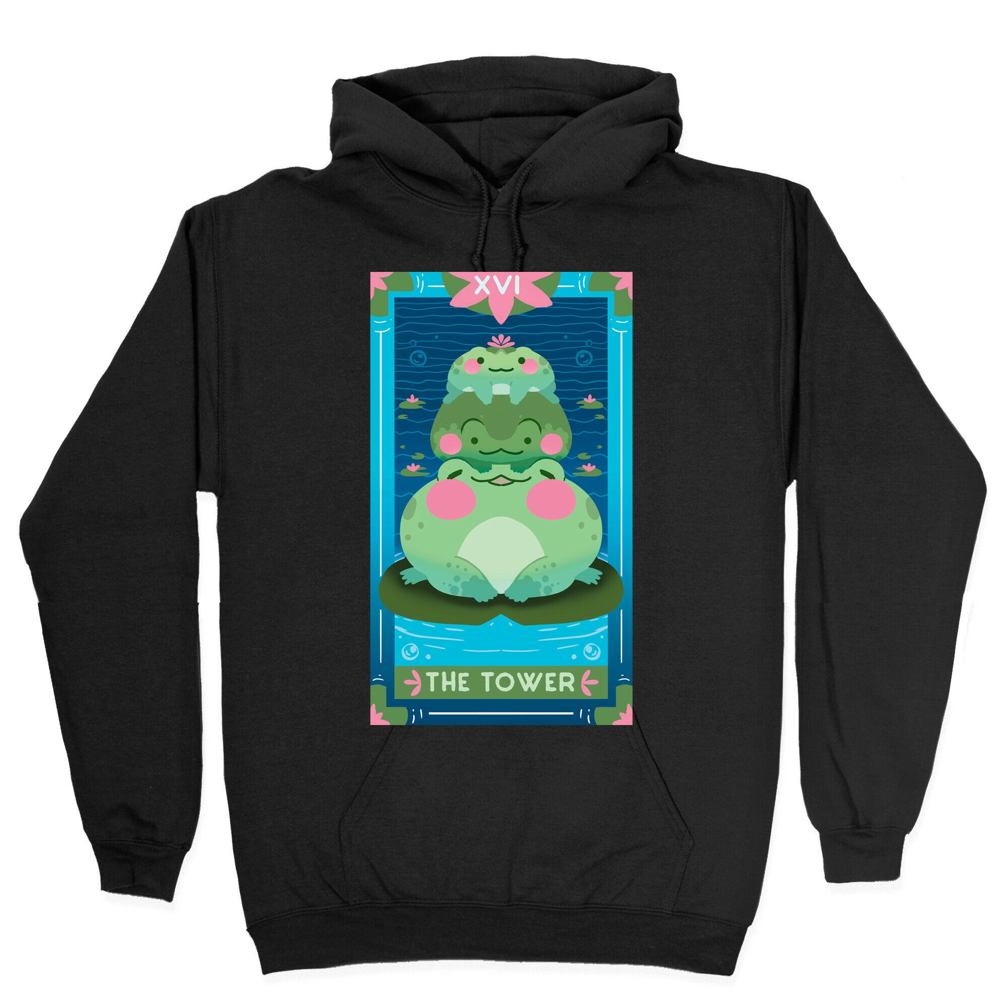 The Tower of Frogs Hoodie