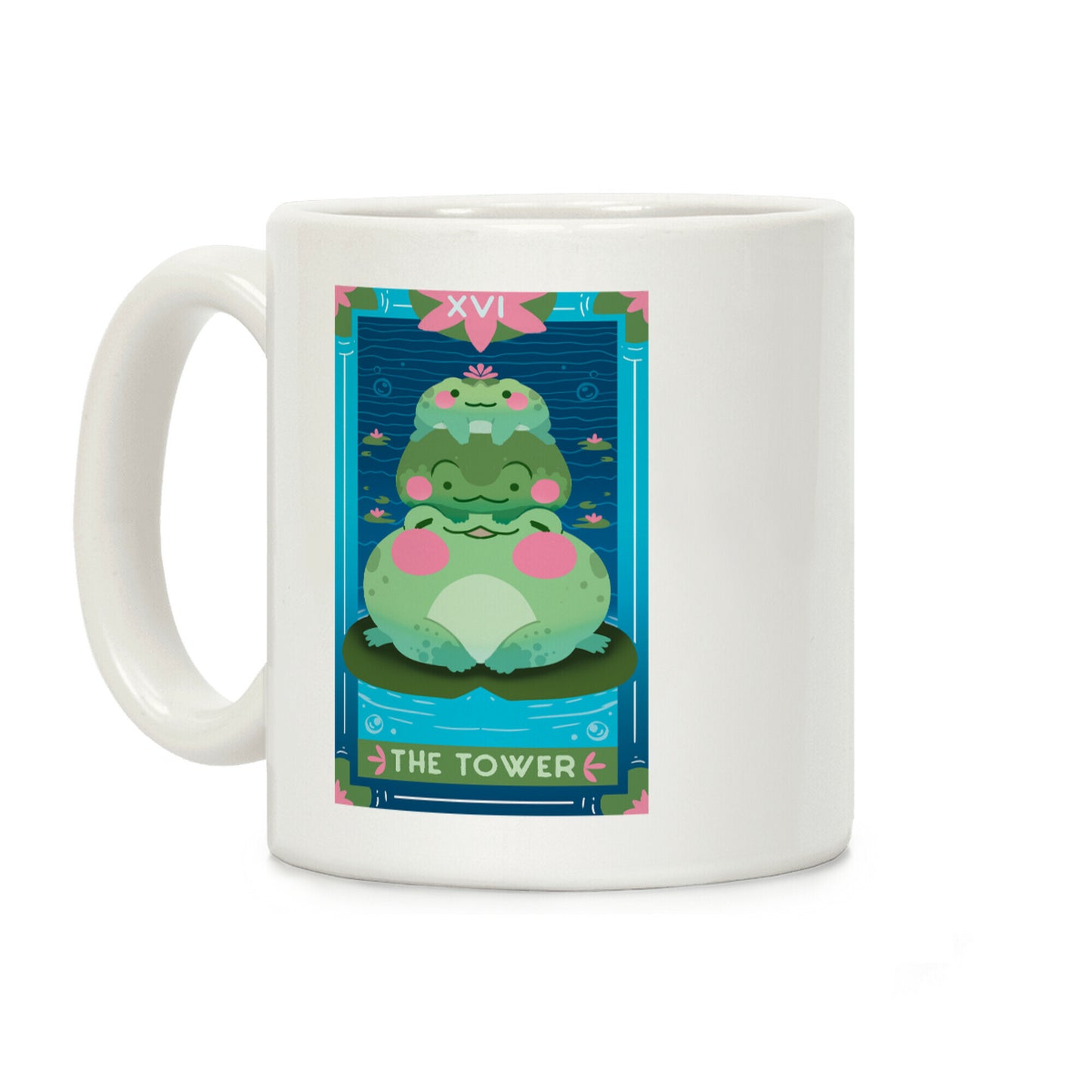 The Tower of Frogs Coffee Mug