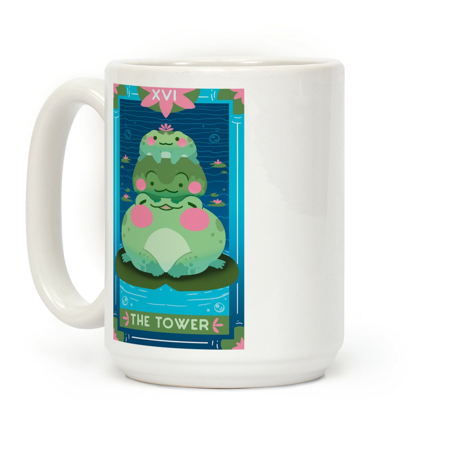 The Tower of Frogs Coffee Mug