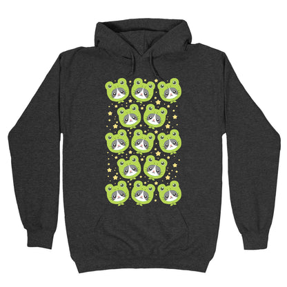 Frog Hat Cat Hoodie