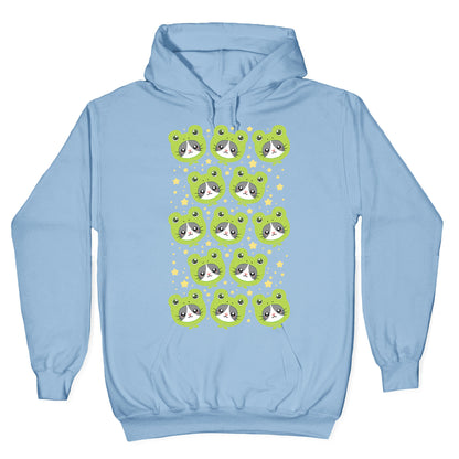 Frog Hat Cat Hoodie