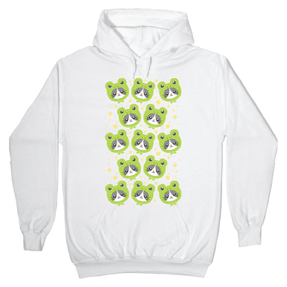 Frog Hat Cat Hoodie