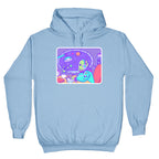 Chillhop Alien Hoodie