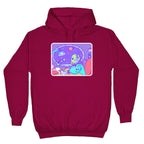 Chillhop Alien Hoodie