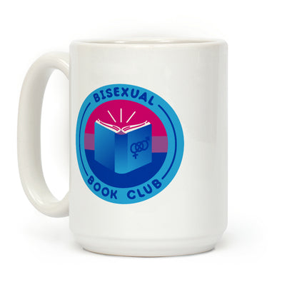 Bisexual Book Club Patch Coffee Mug