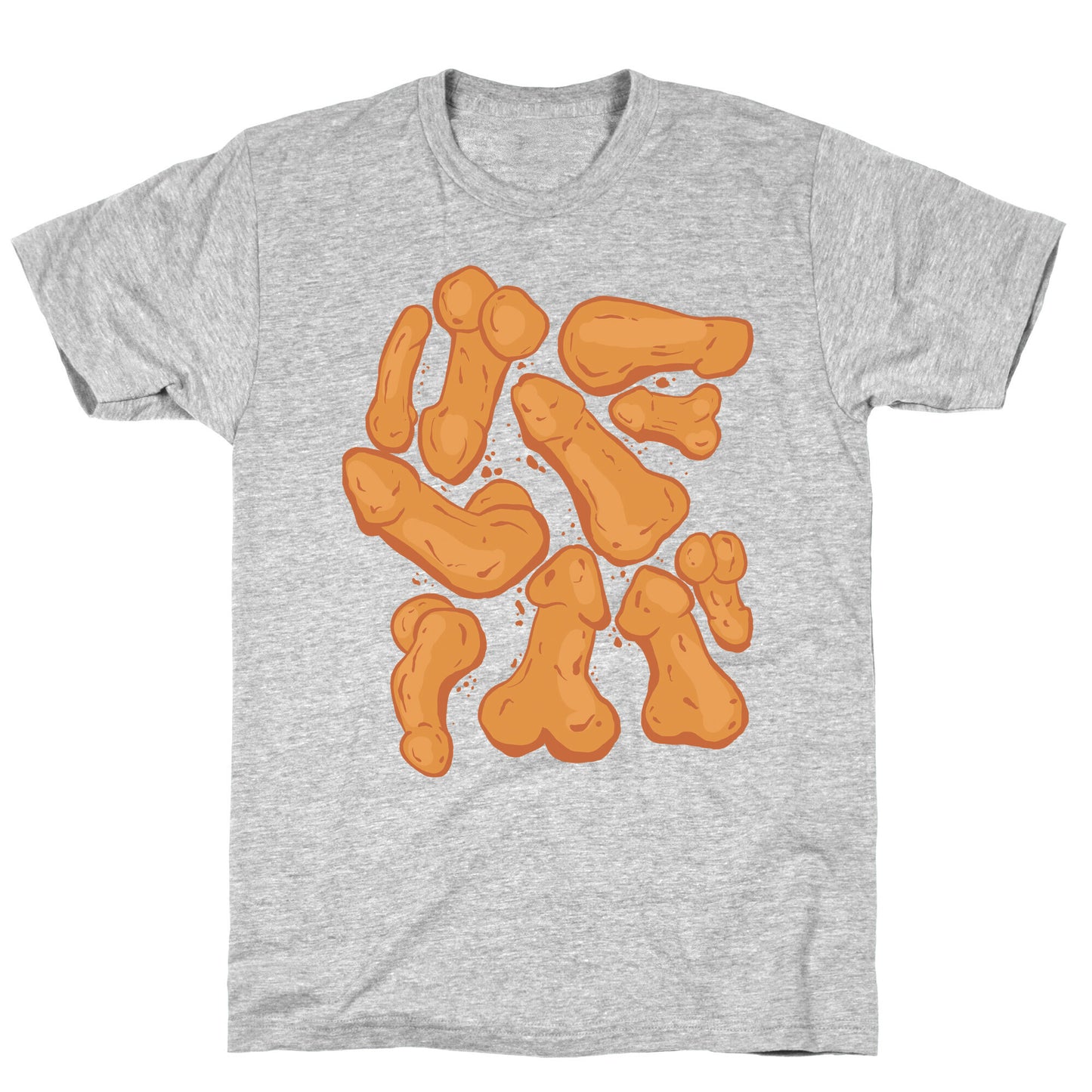 Penis Nuggets Pattern T-Shirt