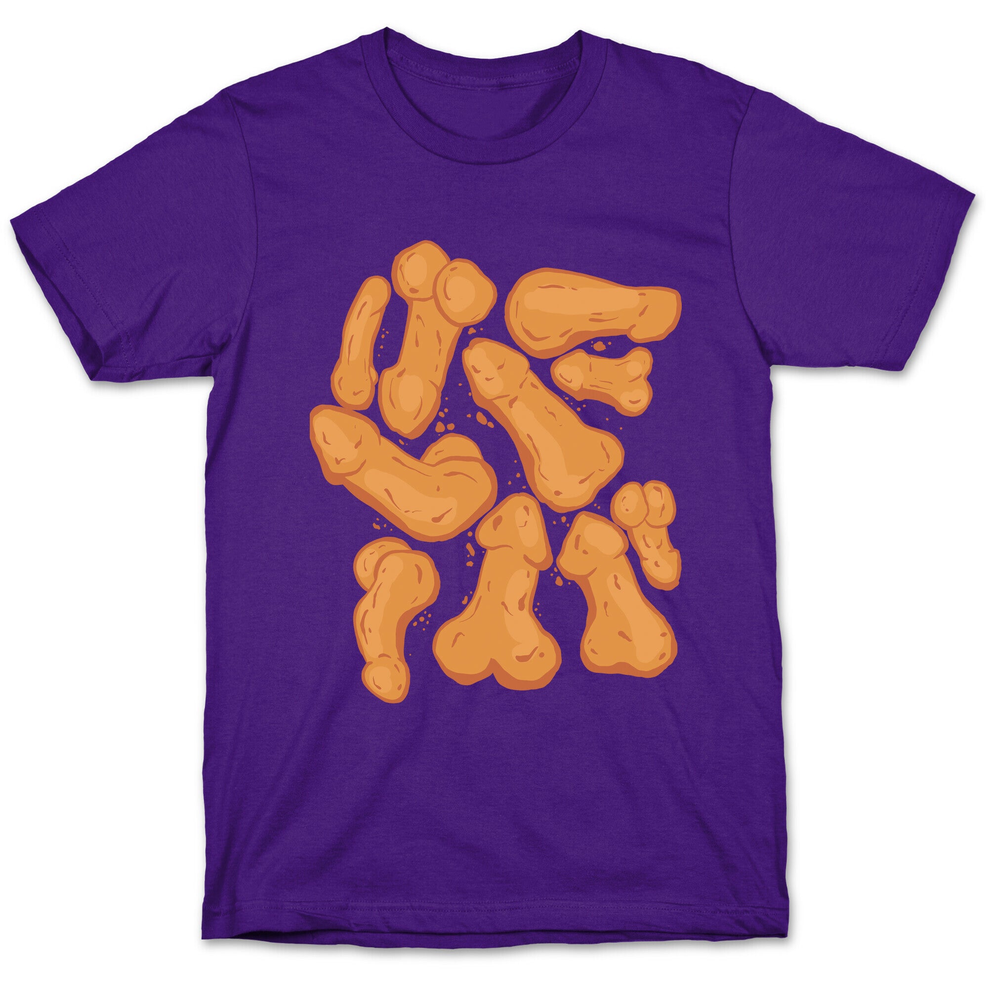 Penis Nuggets Pattern T-Shirt