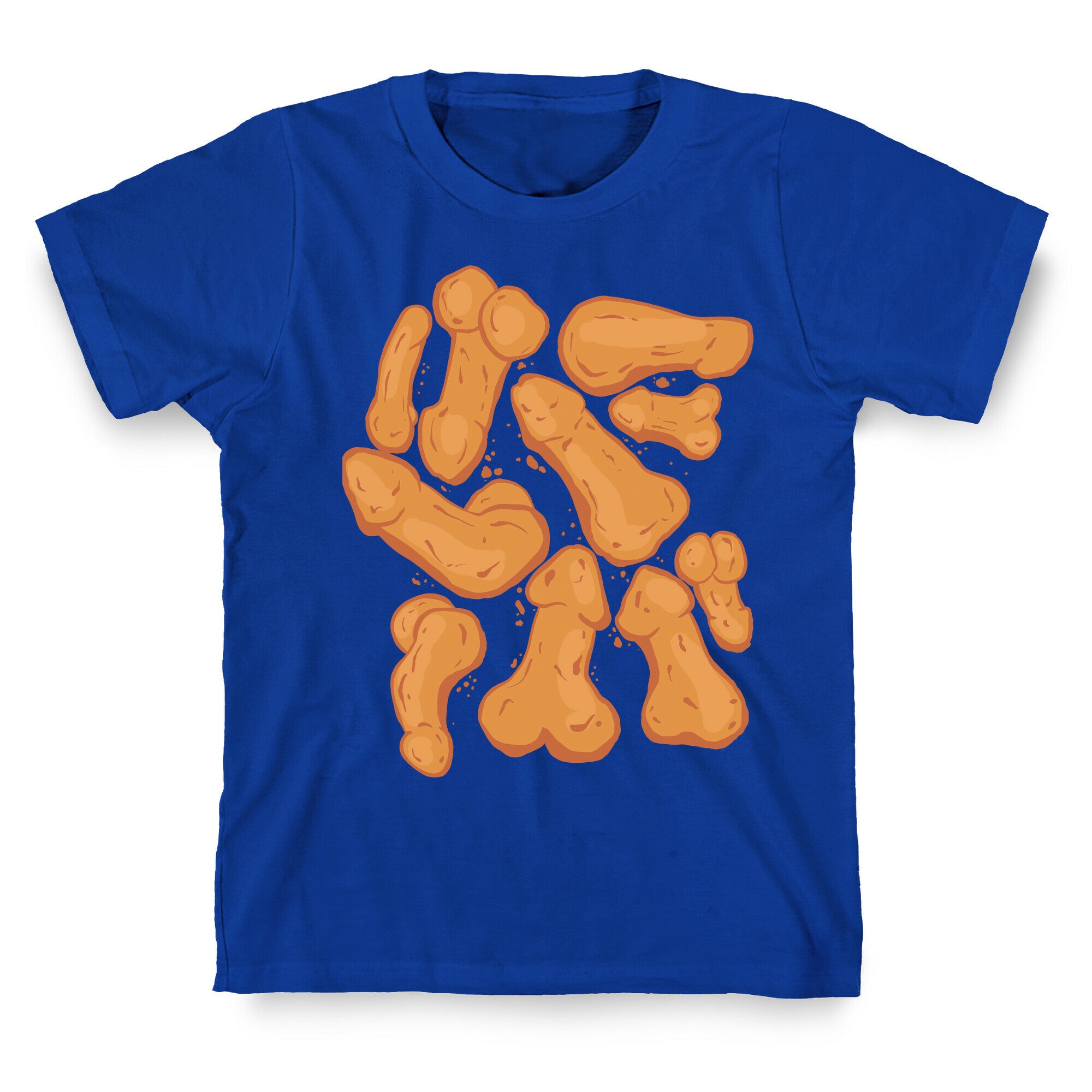 Penis Nuggets Pattern T-Shirt