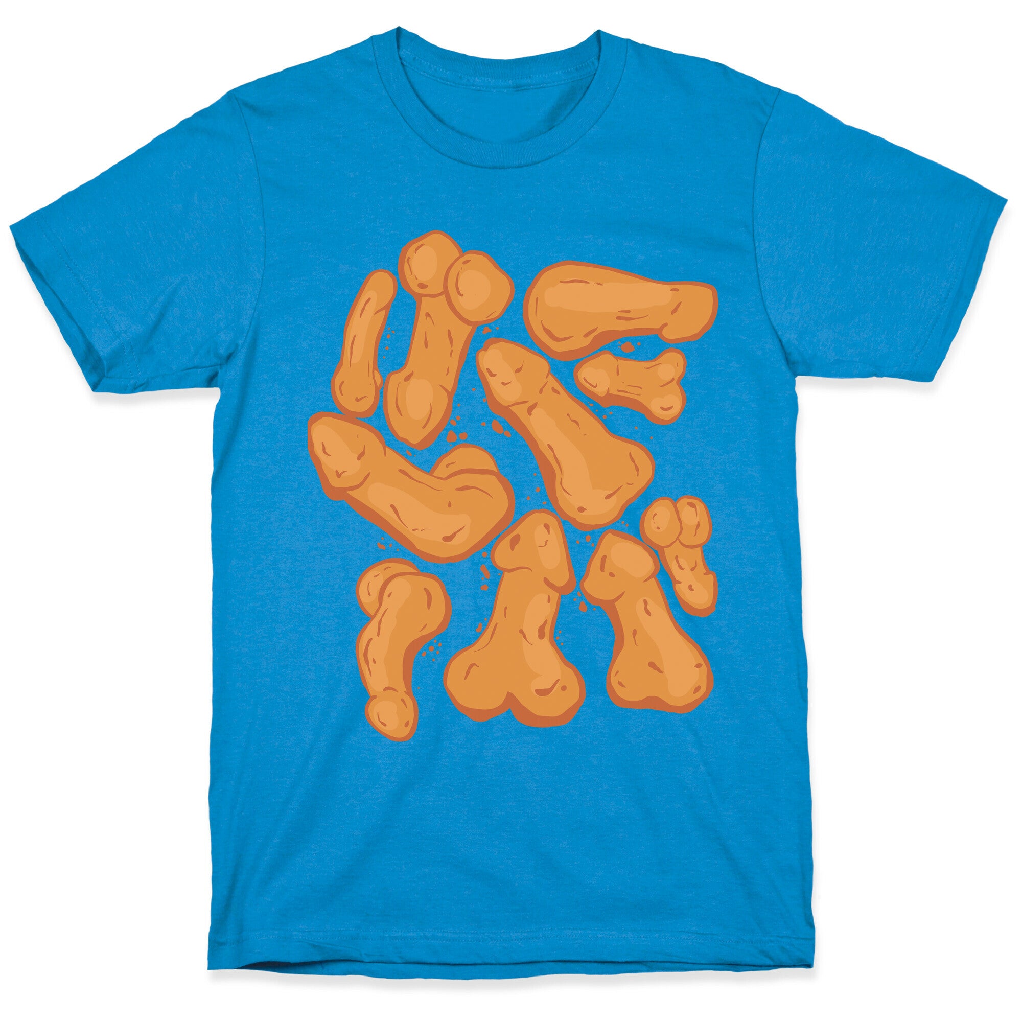 Penis Nuggets Pattern T-Shirt