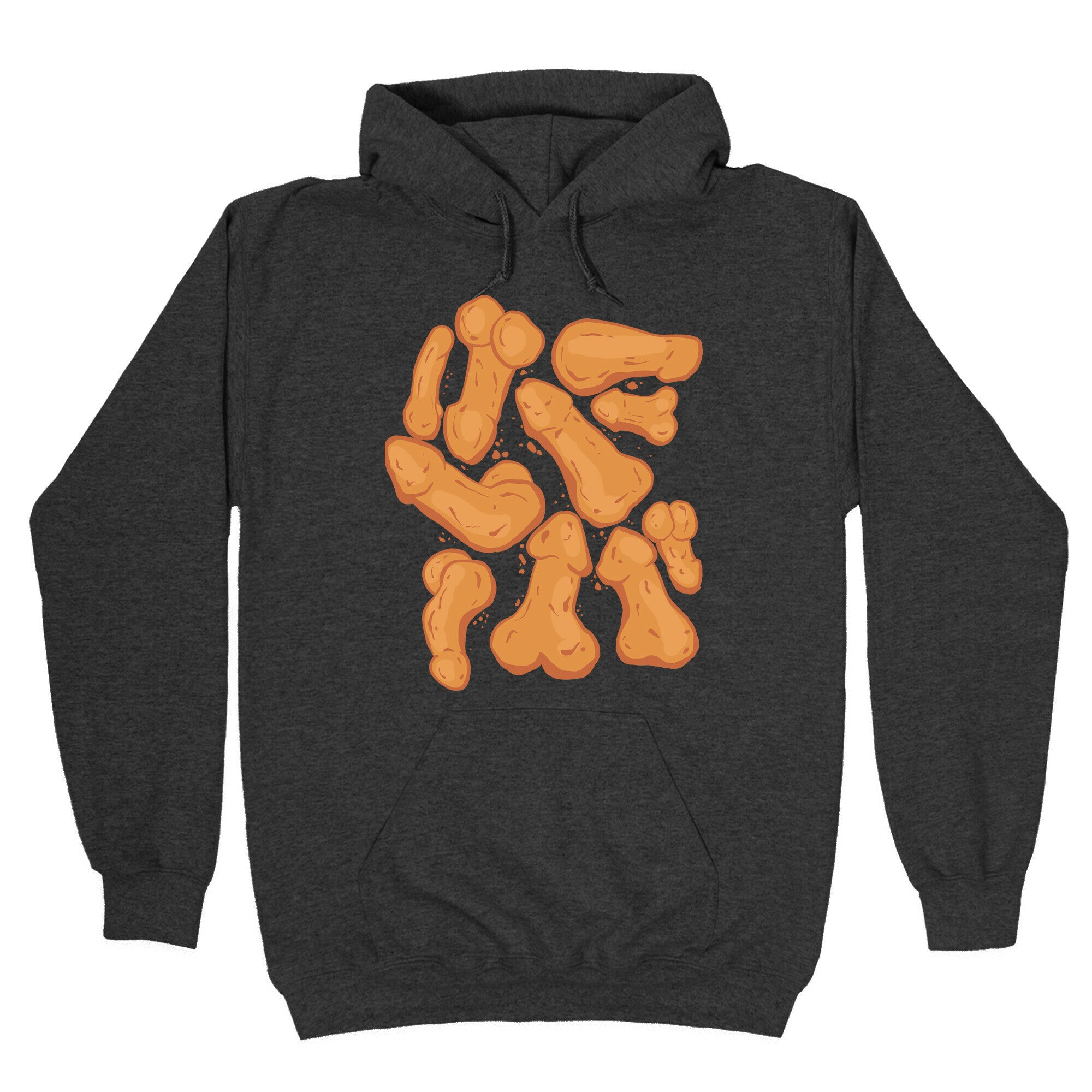 Penis Nuggets Pattern Hoodie