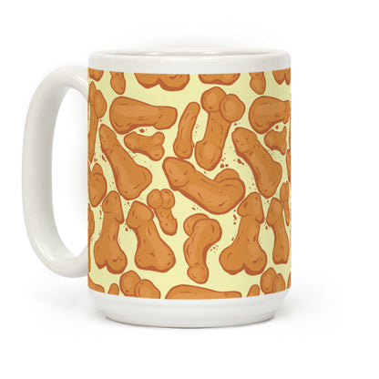 Penis Nuggets Pattern Coffee Mug