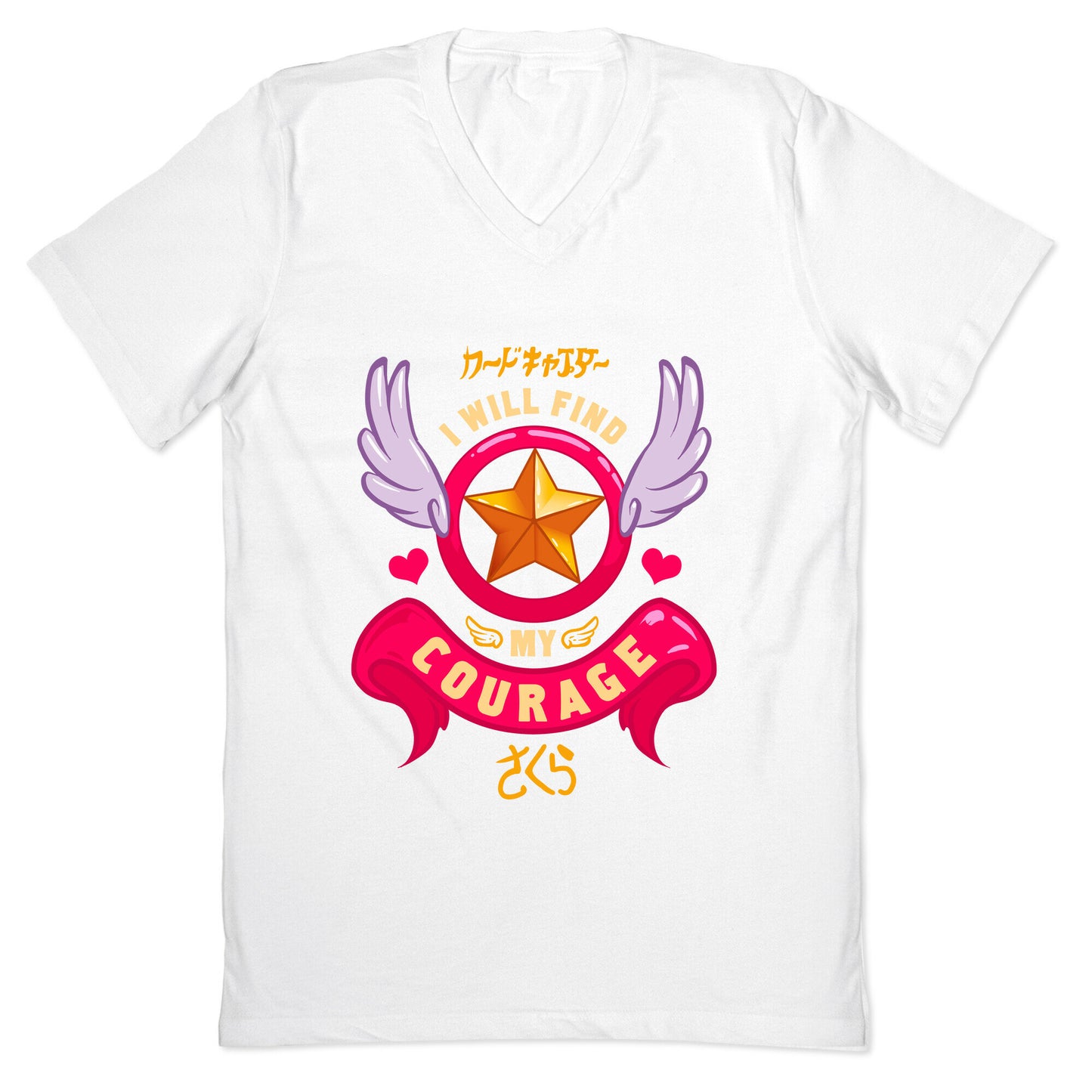 Cardcaptor Sakura: I Will Find My Courage V-Neck
