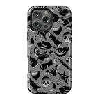 Goth Makeup Pattern Phone Case