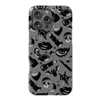Goth Makeup Pattern Phone Case