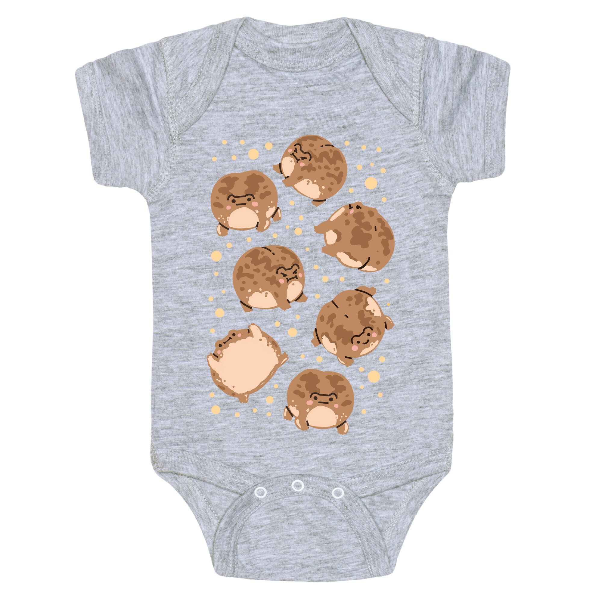 Desert Rain Frog Pattern Baby One Piece