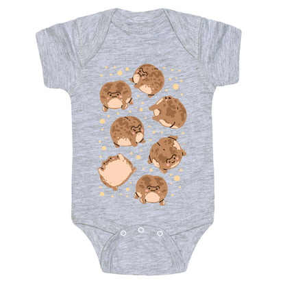Desert Rain Frog Pattern Baby One Piece