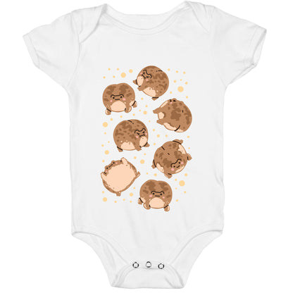 Desert Rain Frog Pattern Baby One Piece