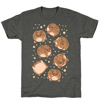 Desert Rain Frog Pattern Unisex Triblend Tee