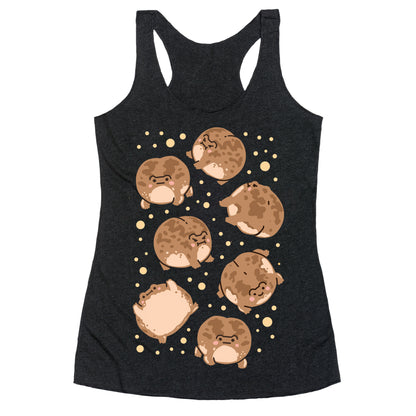 Desert Rain Frog Pattern Racerback Tank