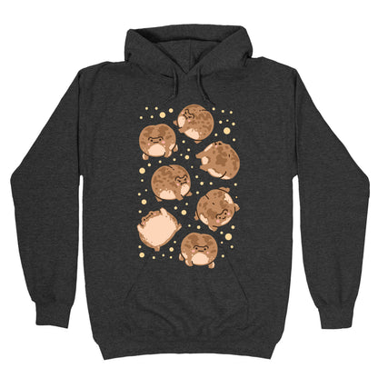 Desert Rain Frog Pattern Hoodie