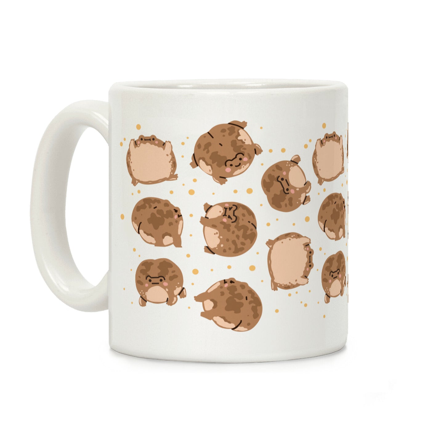 Desert Rain Frog Pattern Coffee Mug