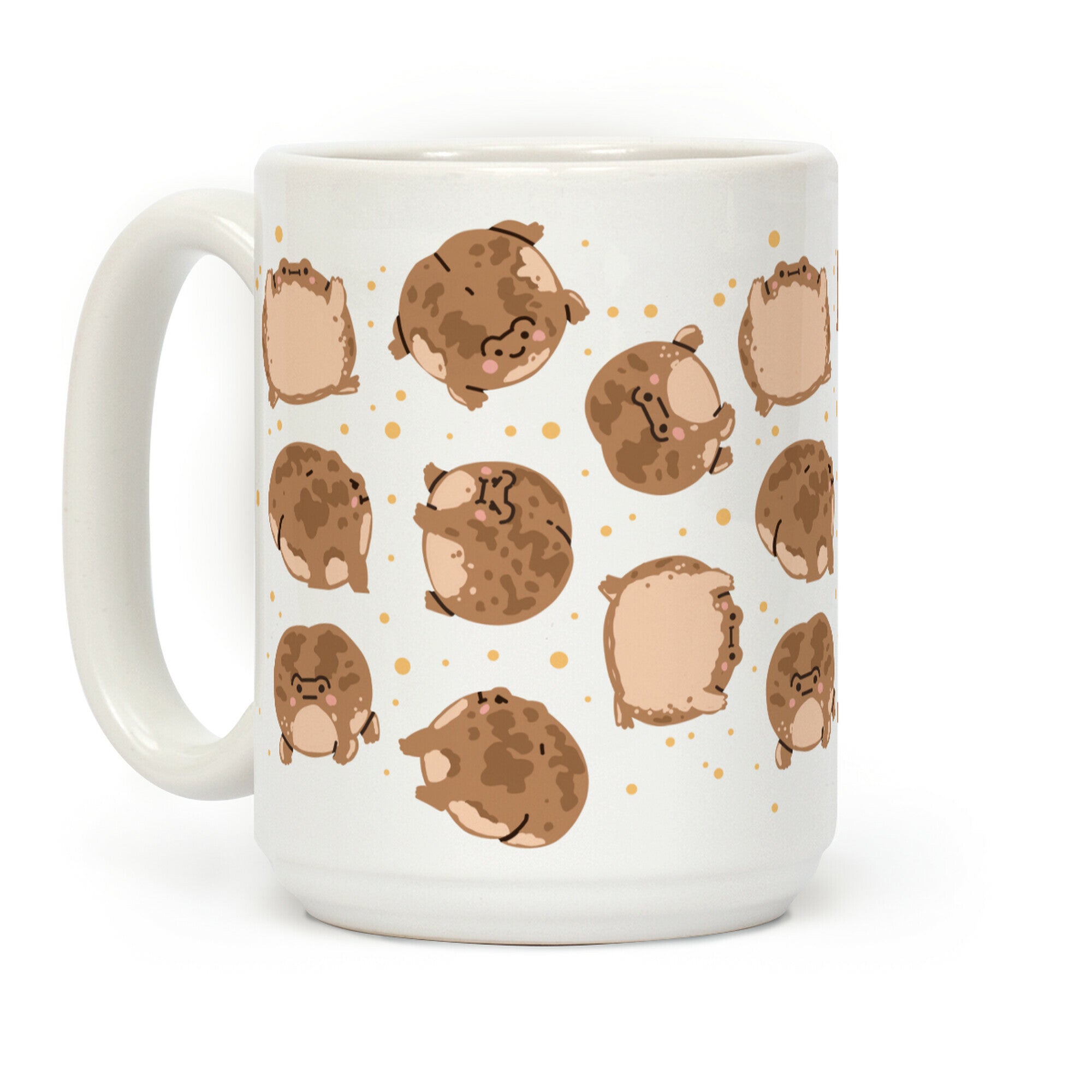 Desert Rain Frog Pattern Coffee Mug
