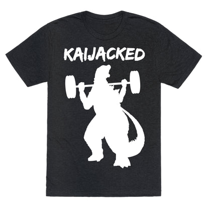 Kaijacked Kaiju Gozilla Unisex Triblend Tee