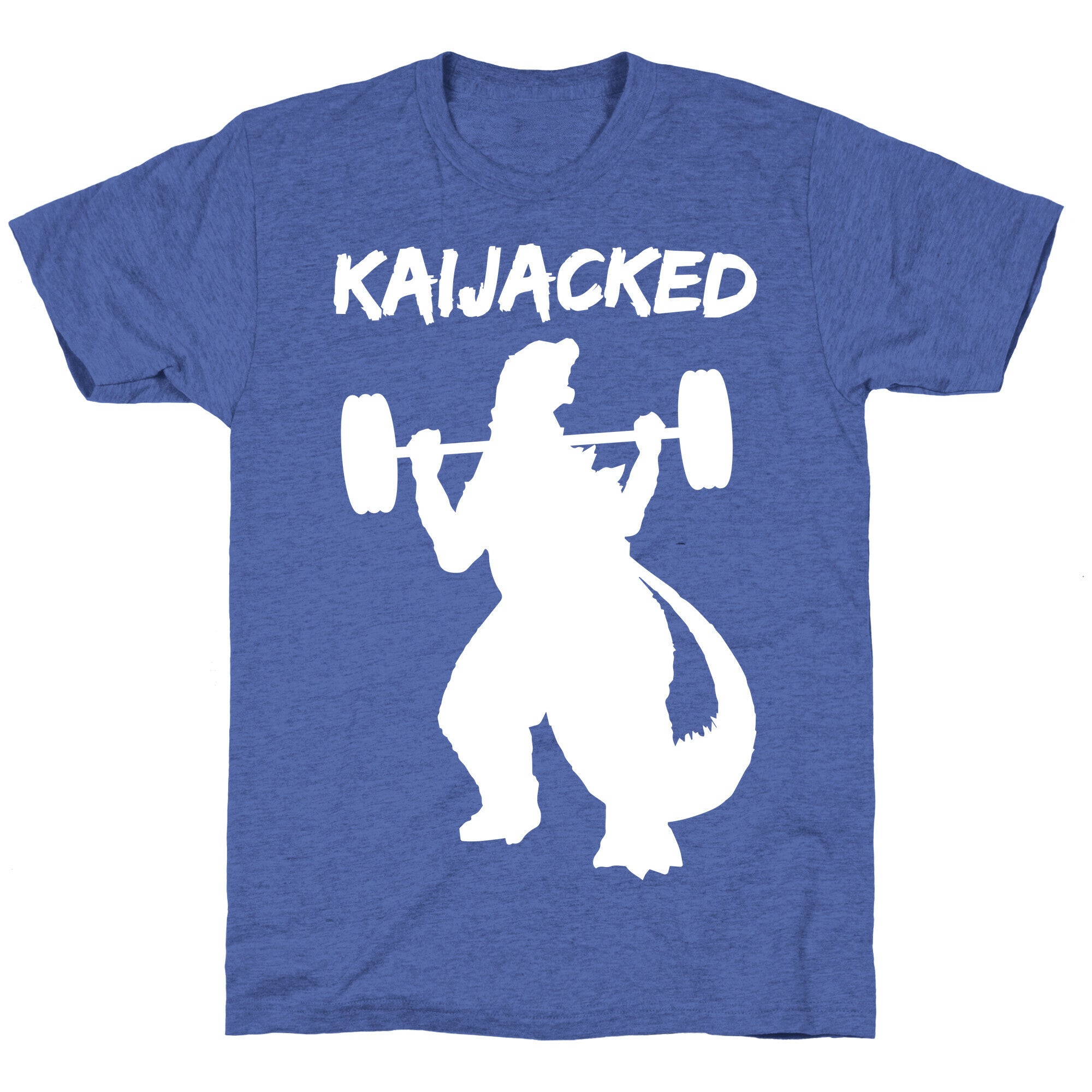 Kaijacked Kaiju Gozilla Unisex Triblend Tee