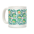 Coffee And Tea Frogs Coffee Mug