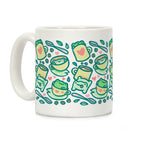 Coffee And Tea Frogs Coffee Mug