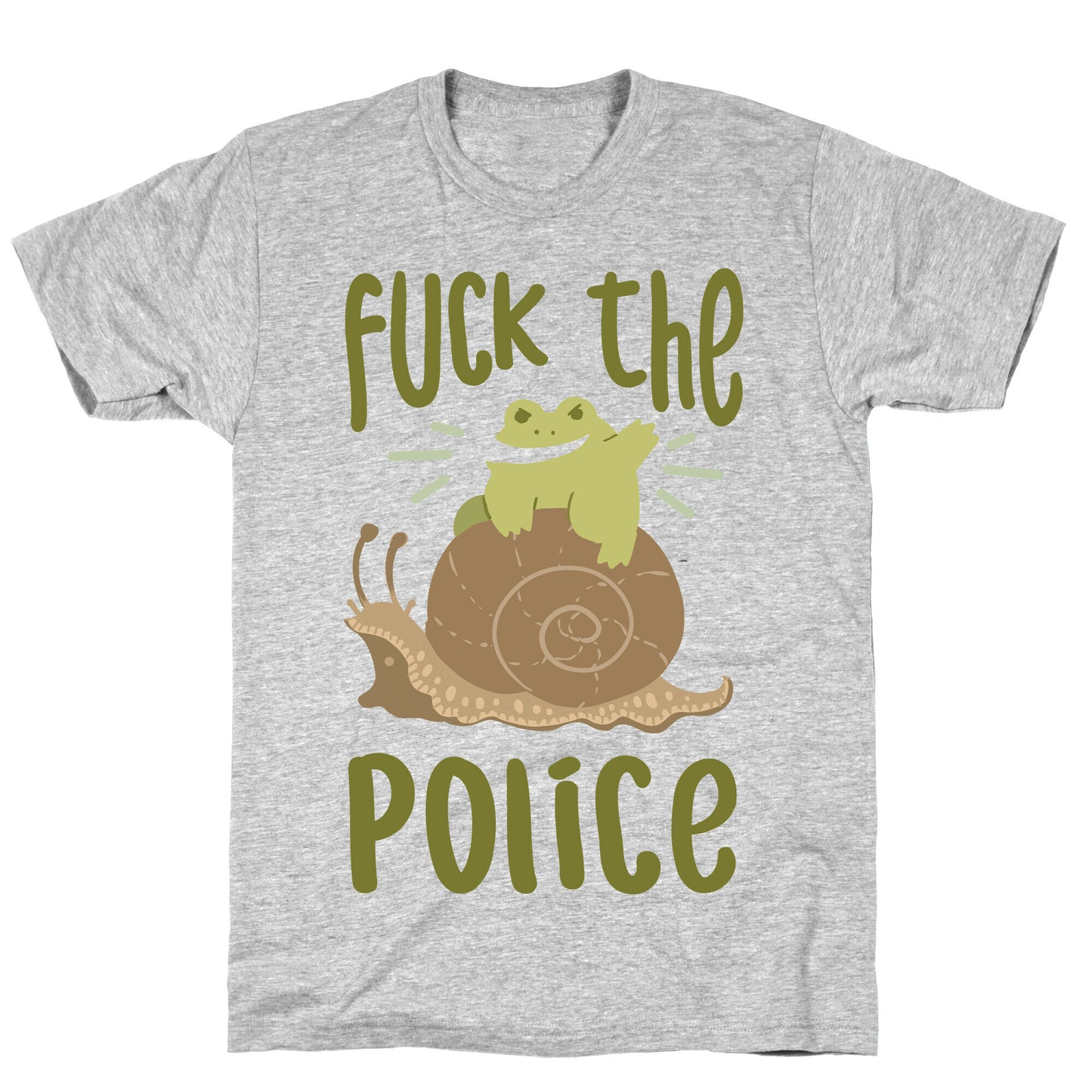Fuck The Police Frog T-Shirt