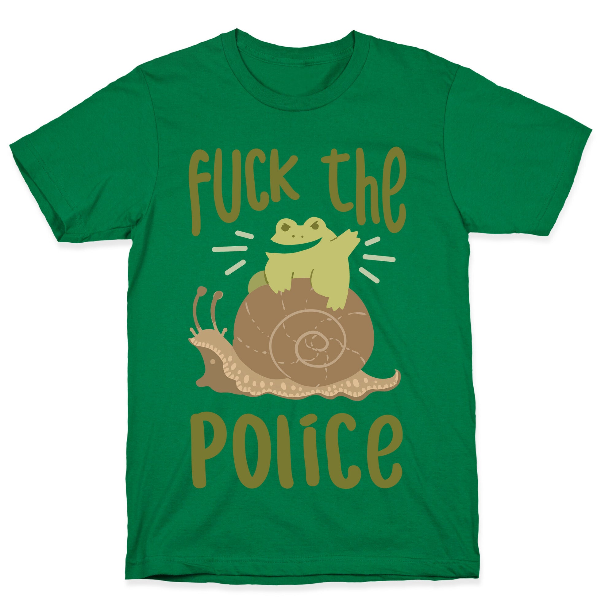 Fuck The Police Frog T-Shirt