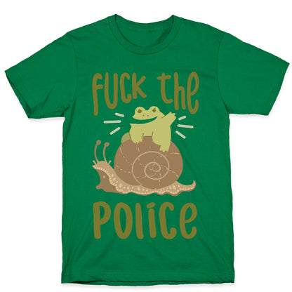 Fuck The Police Frog T-Shirt