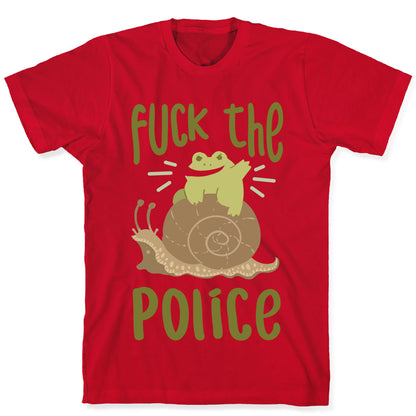 Fuck The Police Frog T-Shirt