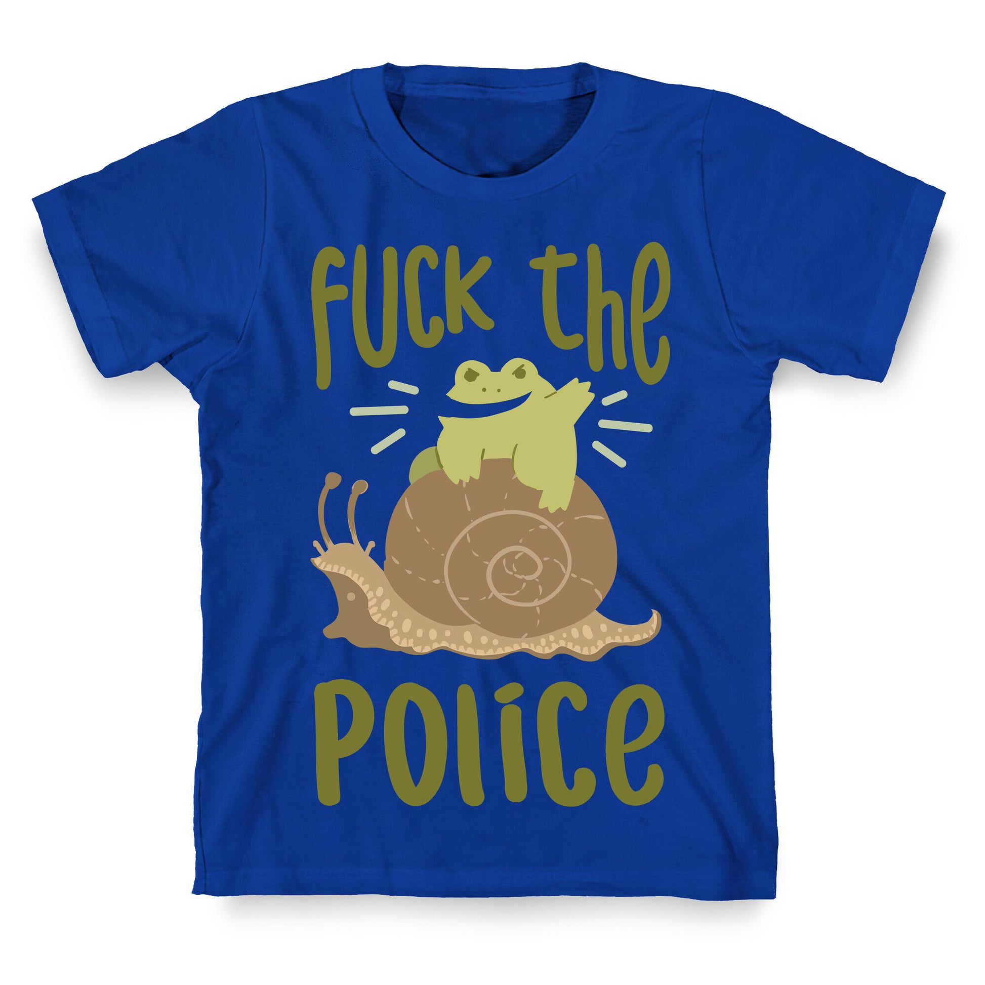 Fuck The Police Frog T-Shirt