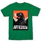 Gothzilla Goth Godzilla T-Shirt