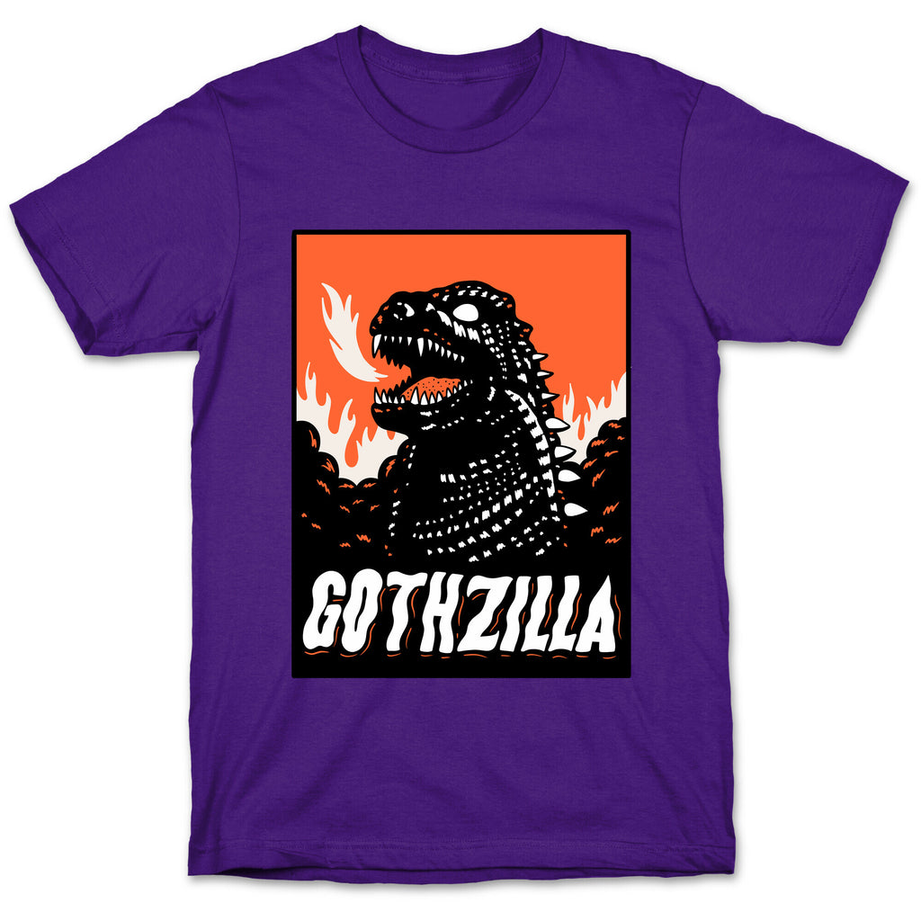 Gothzilla Goth Godzilla T-Shirt