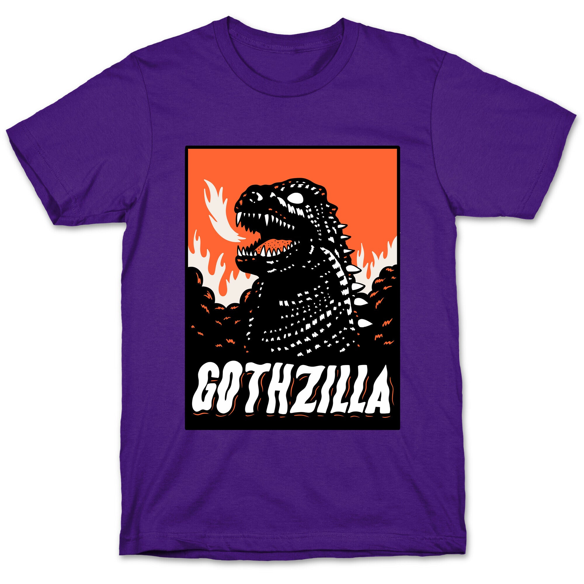 Gothzilla Goth Godzilla T-Shirt