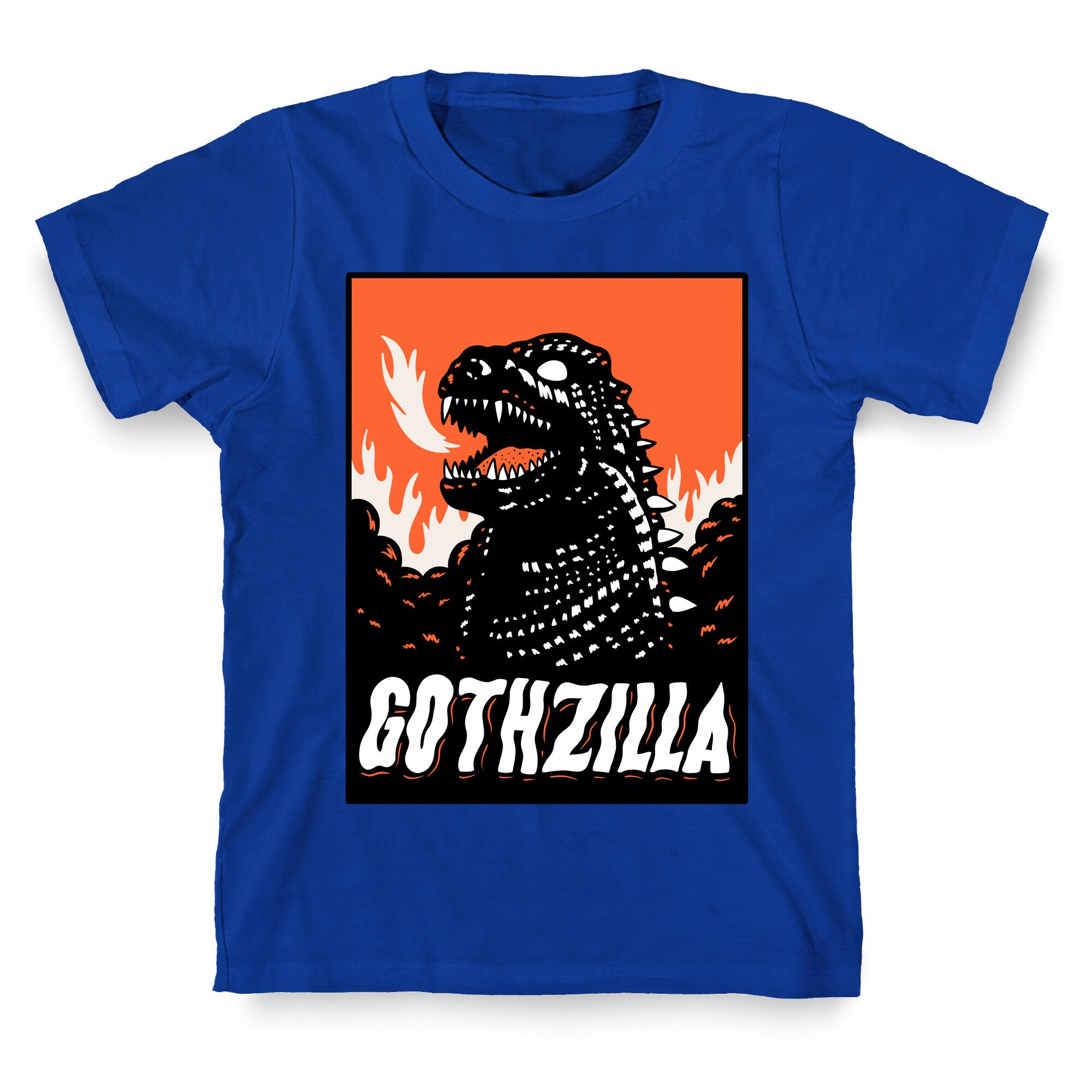 Gothzilla Goth Godzilla T-Shirt