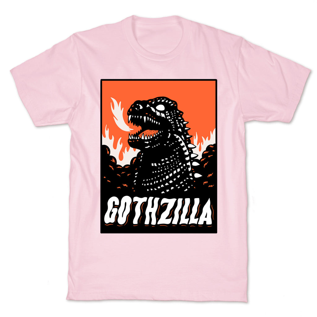 Gothzilla Goth Godzilla T-Shirt