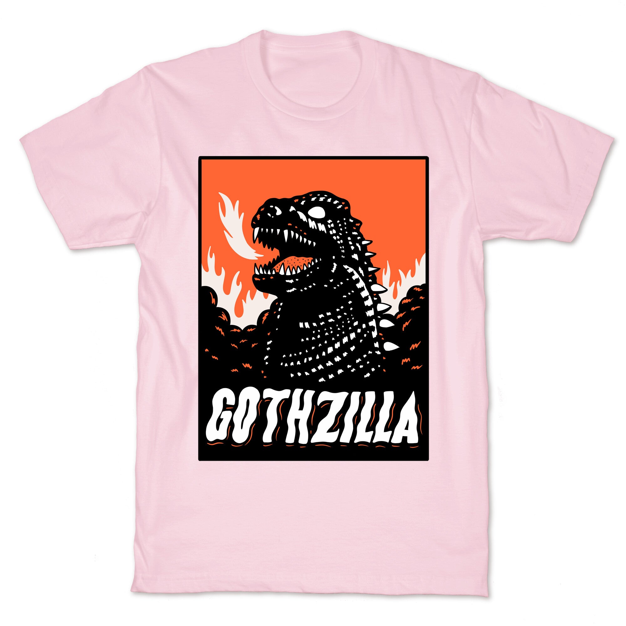 Gothzilla Goth Godzilla T-Shirt