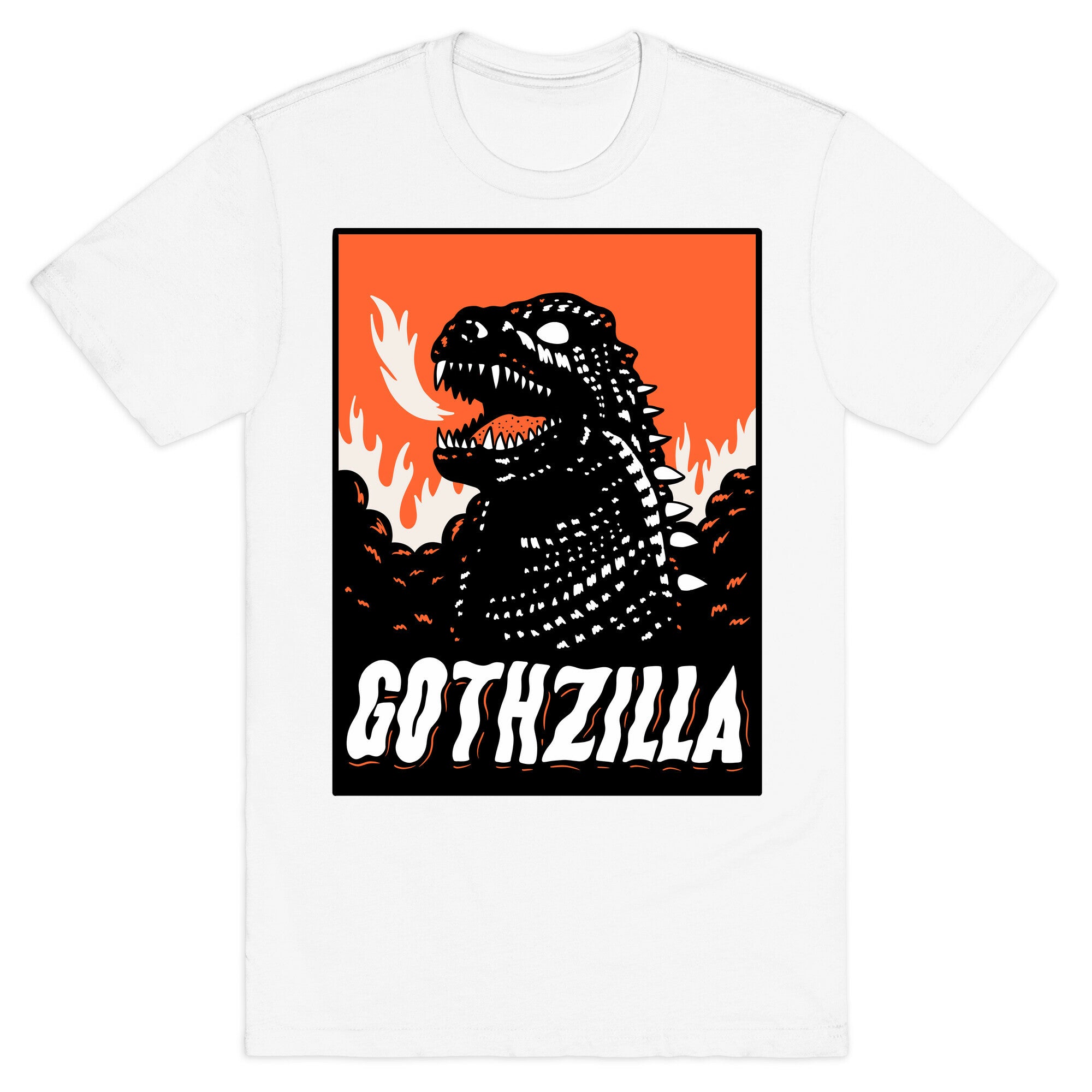 Gothzilla Goth Godzilla T-Shirt