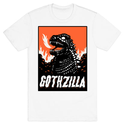 Gothzilla Goth Godzilla T-Shirt