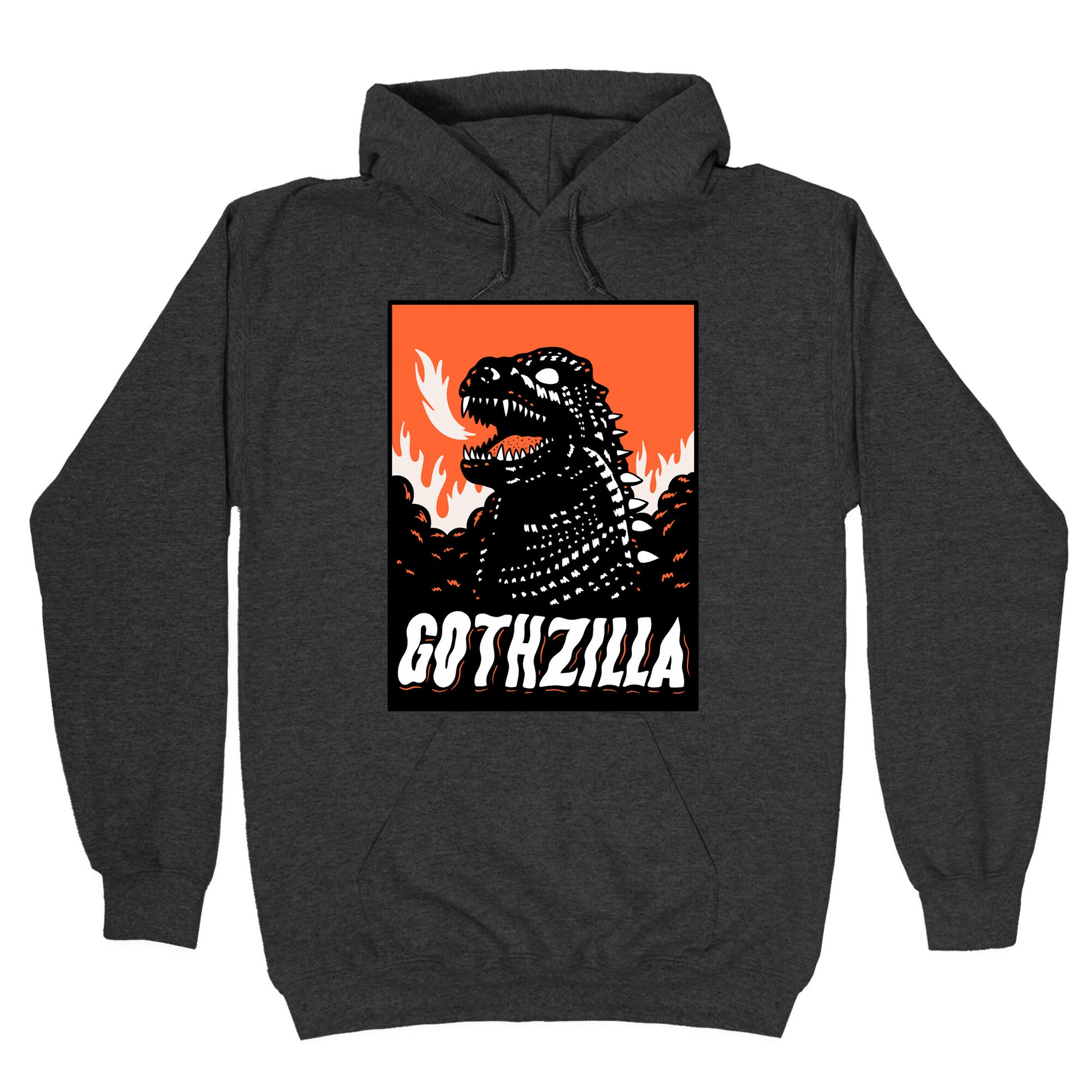 Gothzilla Goth Godzilla Hoodie