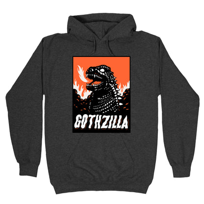 Gothzilla Goth Godzilla Hoodie