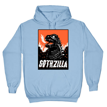 Gothzilla Goth Godzilla Hoodie