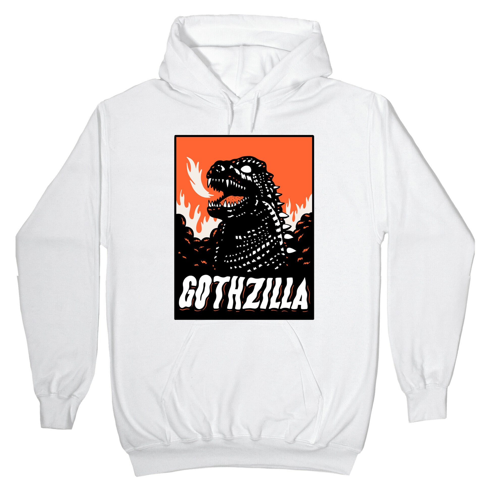 Gothzilla Goth Godzilla Hoodie