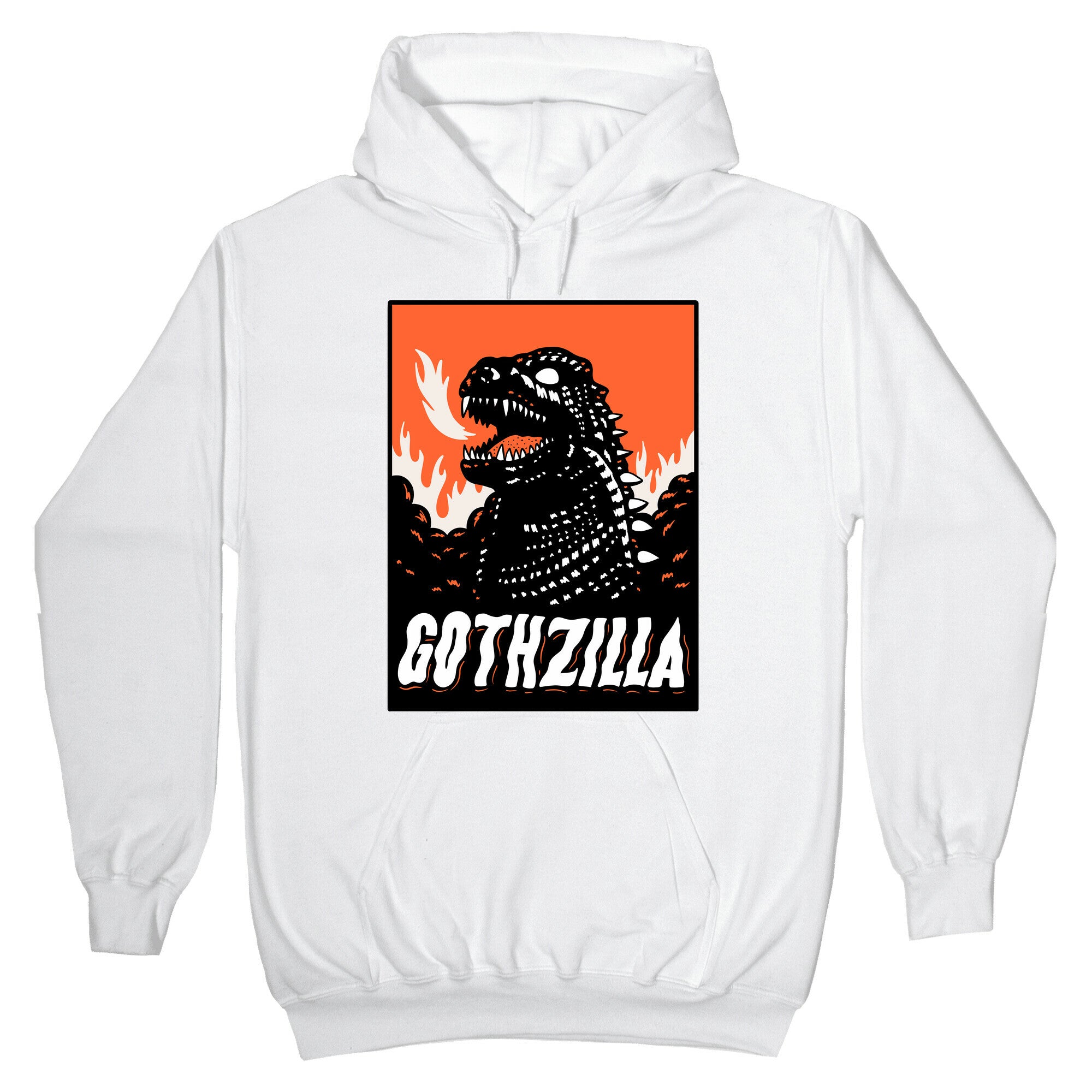 Gothzilla Goth Godzilla Hoodie